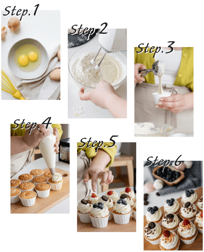 スイーツ＝楽しく作れる